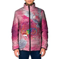 Australia Fight Cancer In All Colors Padded Jacket Galah Pink Tie Dye - Aussie Hoodie