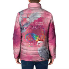 Australia Fight Cancer In All Colors Padded Jacket Galah Pink Tie Dye - Aussie Hoodie