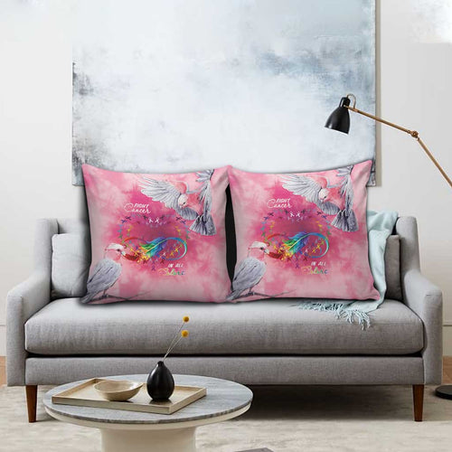 Australia Fight Cancer In All Colors Pillow Cover Galah Pink Tie Dye - Aussie Hoodie