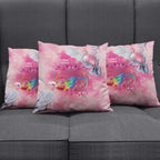 Australia Fight Cancer In All Colors Pillow Cover Galah Pink Tie Dye - Aussie Hoodie