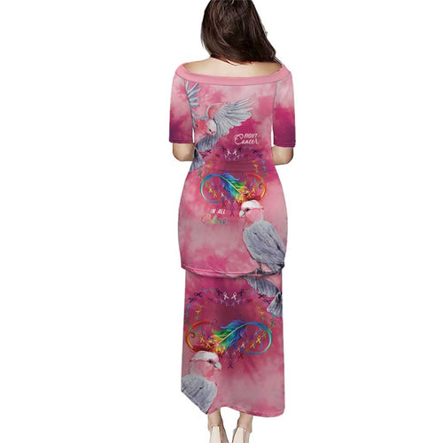 Australia Fight Cancer In All Colors Puletasi Galah Pink Tie Dye - Aussie Hoodie