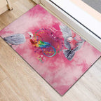 Australia Fight Cancer In All Colors Rubber Doormat Galah Pink Tie Dye - Aussie Hoodie