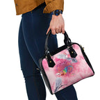 Australia Fight Cancer In All Colors Shoulder Handbag Galah Pink Tie Dye - Aussie Hoodie