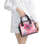 Australia Fight Cancer In All Colors Shoulder Handbag Galah Pink Tie Dye - Aussie Hoodie