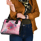 Australia Fight Cancer In All Colors Shoulder Handbag Galah Pink Tie Dye - Aussie Hoodie