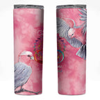 Australia Fight Cancer In All Colors Skinny Tumbler Galah Pink Tie Dye - Aussie Hoodie
