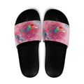 Australia Fight Cancer In All Colors Slide Sandals Galah Pink Tie Dye - Aussie Hoodie