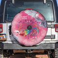 Australia Fight Cancer In All Colors Spare Tire Cover Galah Pink Tie Dye - Aussie Hoodie