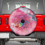 Australia Fight Cancer In All Colors Spare Tire Cover Galah Pink Tie Dye - Aussie Hoodie