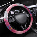 Australia Fight Cancer In All Colors Steering Wheel Cover Galah Pink Tie Dye - Aussie Hoodie