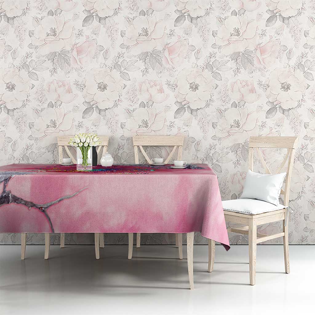 Australia Fight Cancer In All Colors Tablecloth Galah Pink Tie Dye - Aussie Hoodie