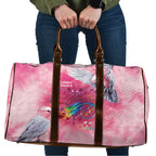 Australia Fight Cancer In All Colors Travel Bag Galah Pink Tie Dye - Aussie Hoodie