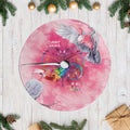 Australia Fight Cancer In All Colors Tree Skirt Galah Pink Tie Dye - Aussie Hoodie
