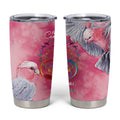 Australia Fight Cancer In All Colors Tumbler Cup Galah Pink Tie Dye - Aussie Hoodie