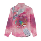 Australia Fight Cancer In All Colors Women Casual Shirt Galah Pink Tie Dye - Aussie Hoodie