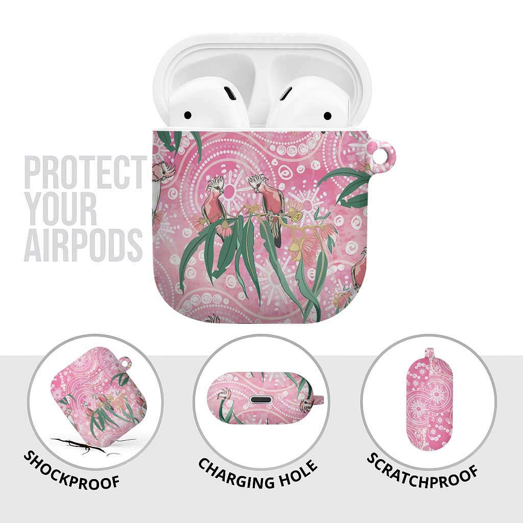 Australia Galah Aboriginal AirPods Case Breast Cancer Awareness - Aussie Hoodie