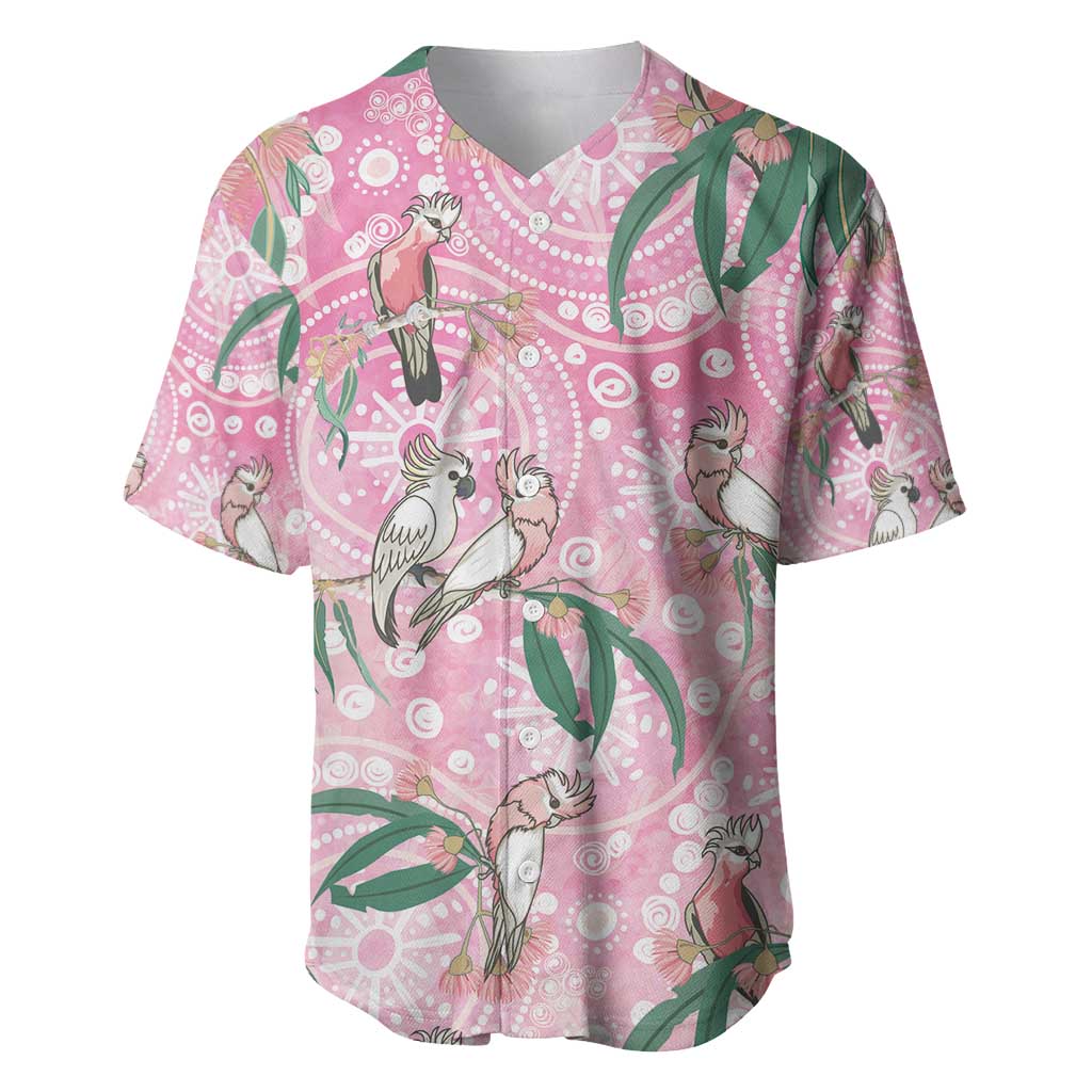 Australia Galah Aboriginal Baseball Jersey Breast Cancer Awareness - Aussie Hoodie