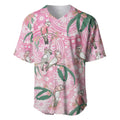 Australia Galah Aboriginal Baseball Jersey Breast Cancer Awareness - Aussie Hoodie