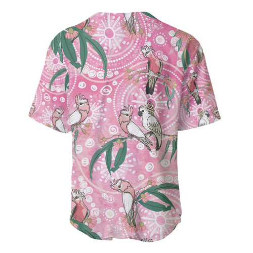 Australia Galah Aboriginal Baseball Jersey Breast Cancer Awareness - Aussie Hoodie