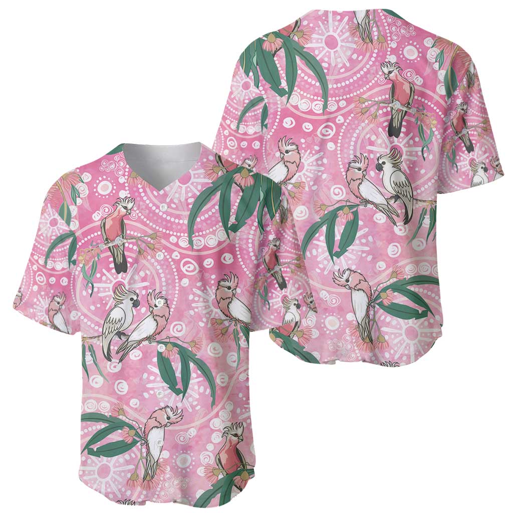Australia Galah Aboriginal Baseball Jersey Breast Cancer Awareness - Aussie Hoodie