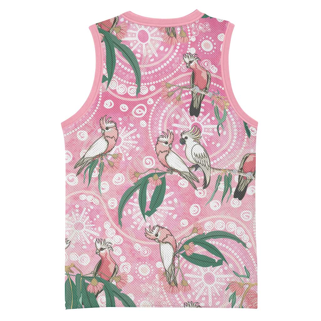 Australia Galah Aboriginal Basketball Jersey Breast Cancer Awareness - Aussie Hoodie