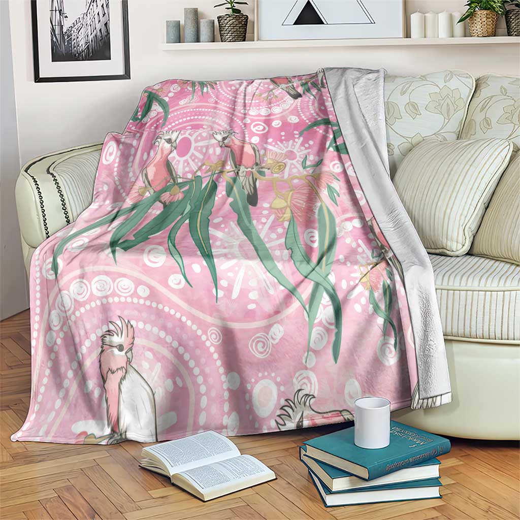 Australia Galah Aboriginal Blanket Breast Cancer Awareness - Aussie Hoodie