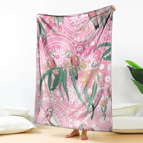 Australia Galah Aboriginal Blanket Breast Cancer Awareness - Aussie Hoodie