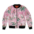 Australia Galah Aboriginal Bomber Jacket Breast Cancer Awareness - Aussie Hoodie