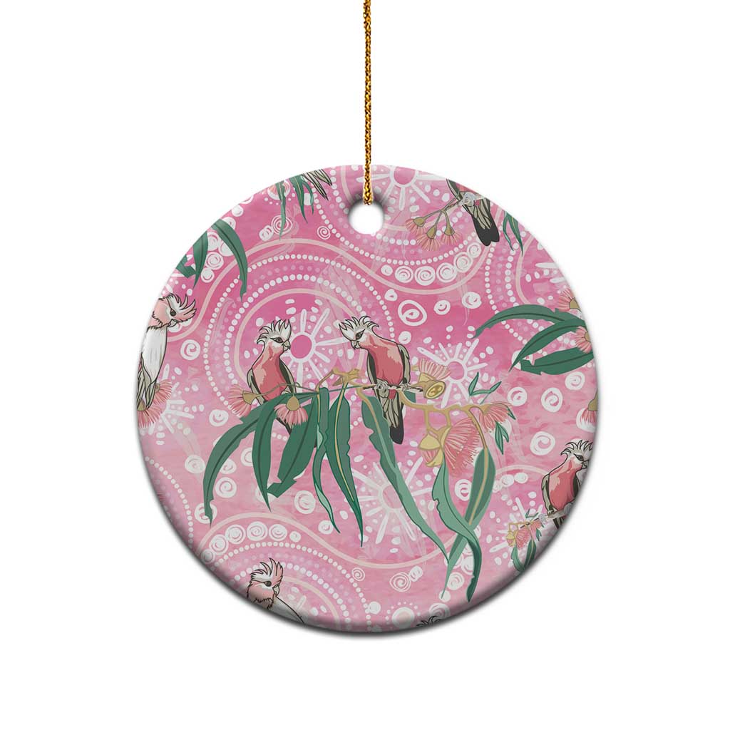 Australia Galah Aboriginal Ceramic Ornament Breast Cancer Awareness - Aussie Hoodie