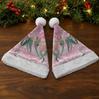 Australia Galah Aboriginal Christmas Santa Hat Breast Cancer Awareness - Aussie Hoodie