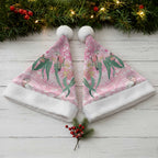Australia Galah Aboriginal Christmas Santa Hat Breast Cancer Awareness - Aussie Hoodie