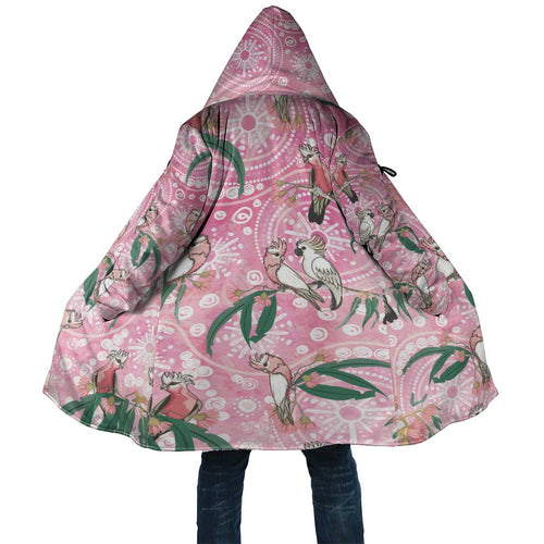 Australia Galah Aboriginal Cloak Breast Cancer Awareness - Aussie Hoodie