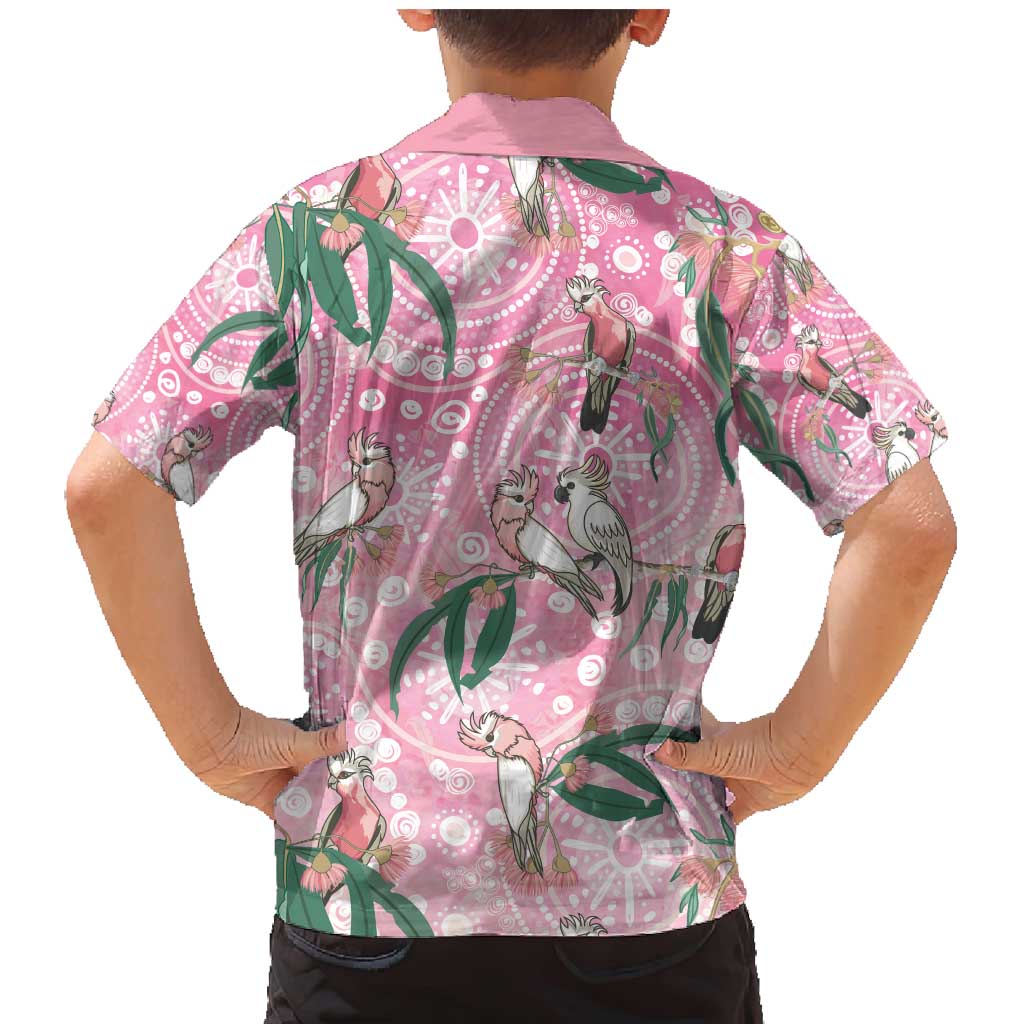 Australia Galah Aboriginal Family Matching Mermaid Dress and Hawaiian Shirt Breast Cancer Awareness - Aussie Hoodie