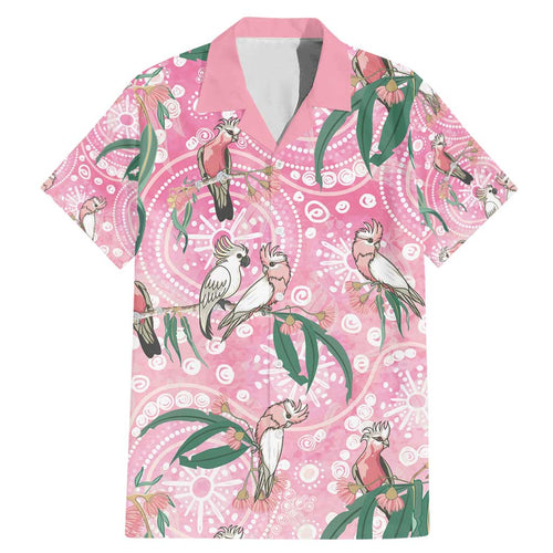 Australia Galah Aboriginal Family Matching Mermaid Dress and Hawaiian Shirt Breast Cancer Awareness - Aussie Hoodie