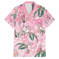 Australia Galah Aboriginal Family Matching Short Sleeve Bodycon Dress and Hawaiian Shirt Breast Cancer Awareness - Aussie Hoodie