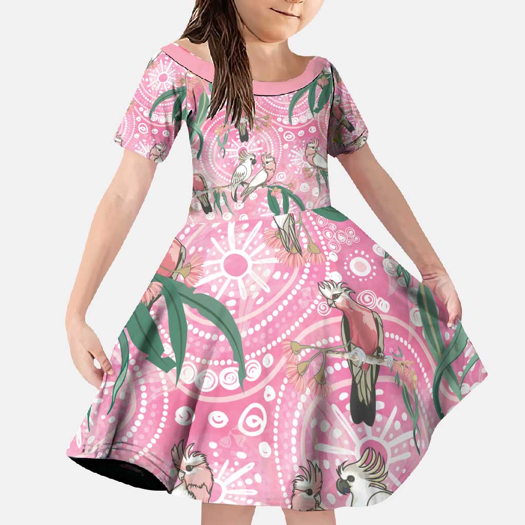 Australia Galah Aboriginal Family Matching Tank Maxi Dress and Hawaiian Shirt Breast Cancer Awareness - Aussie Hoodie