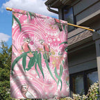 Australia Galah Aboriginal Garden Flag Breast Cancer Awareness - Aussie Hoodie