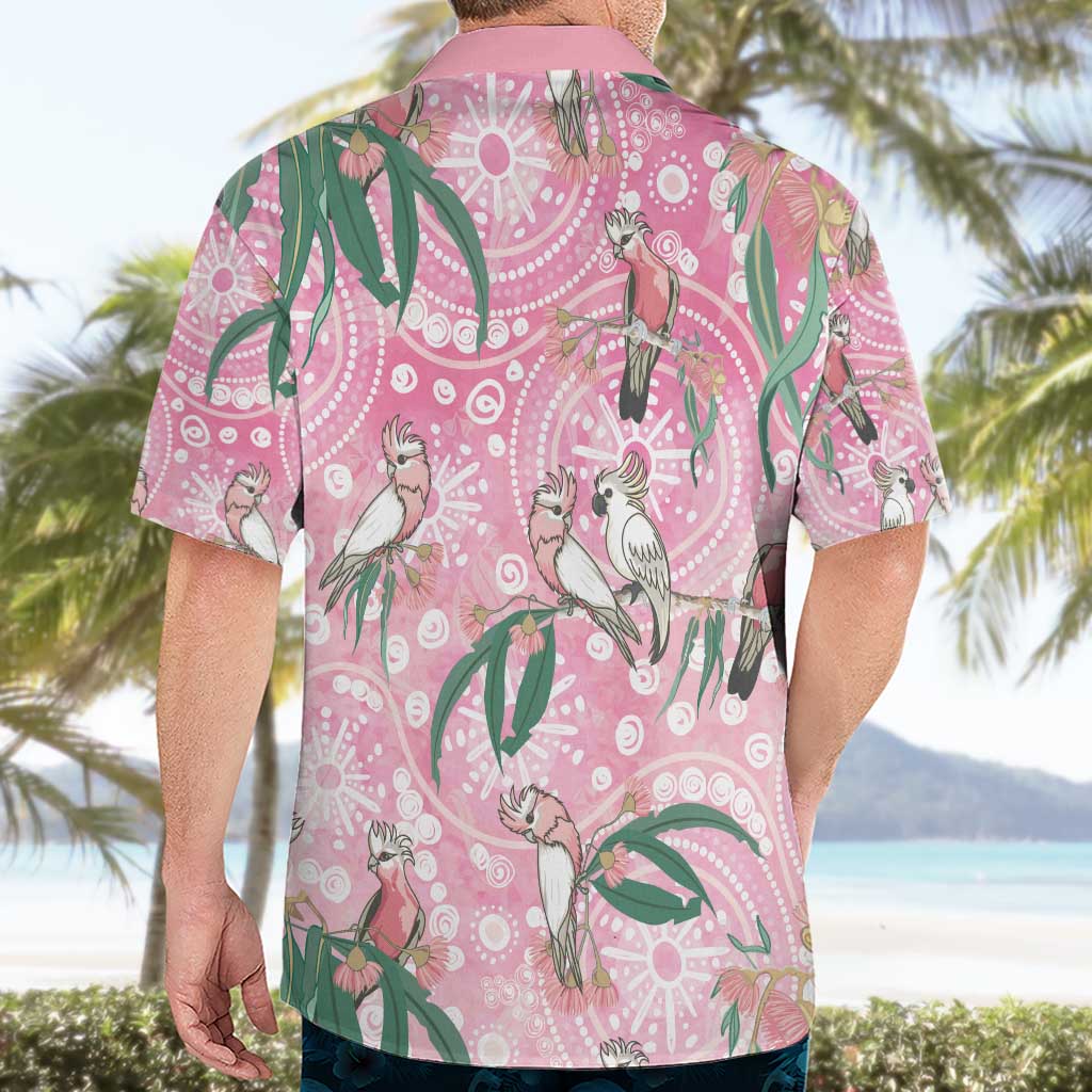 Australia Galah Aboriginal Hawaiian Shirt Breast Cancer Awareness - Aussie Hoodie