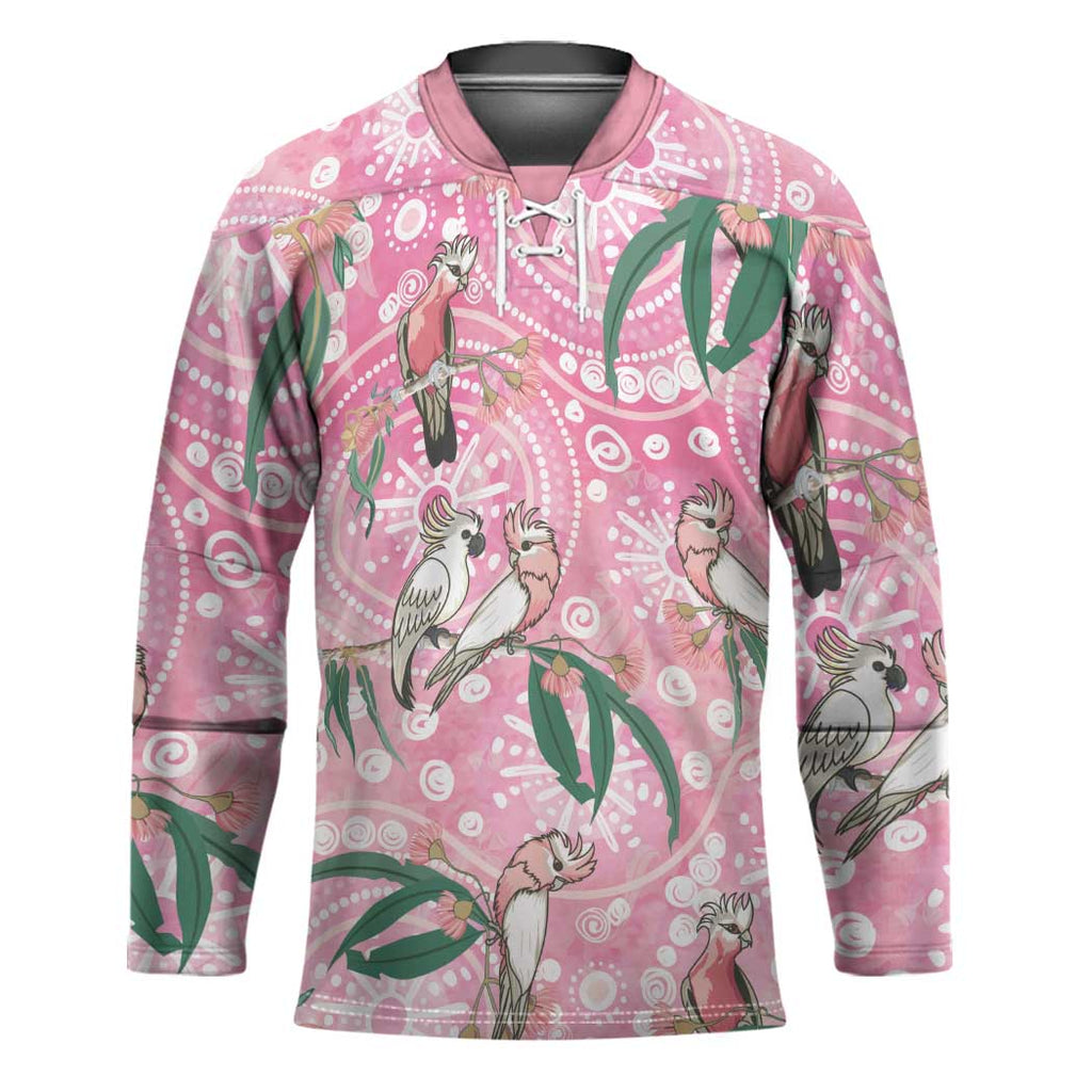 Australia Galah Aboriginal Hockey Jersey Breast Cancer Awareness - Aussie Hoodie