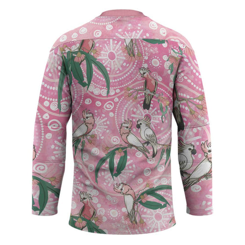 Australia Galah Aboriginal Hockey Jersey Breast Cancer Awareness - Aussie Hoodie