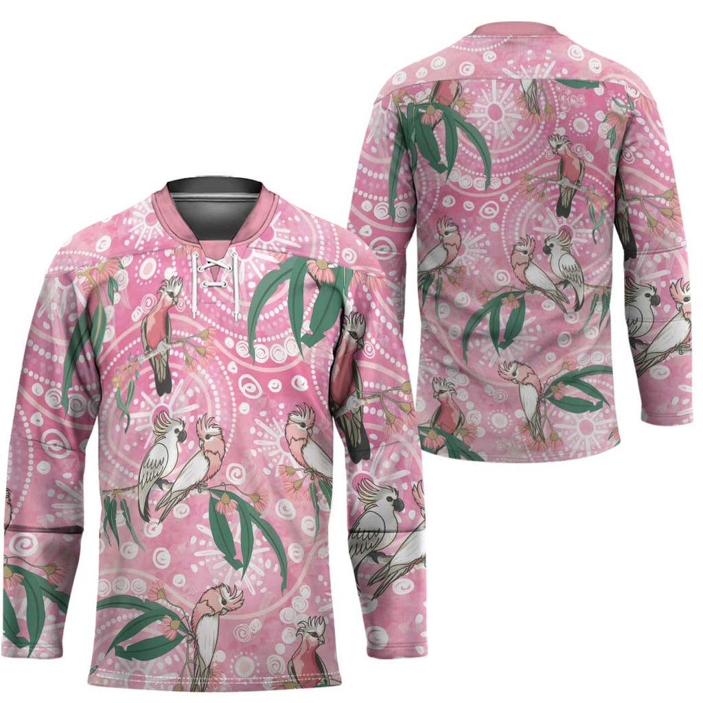 Australia Galah Aboriginal Hockey Jersey Breast Cancer Awareness - Aussie Hoodie