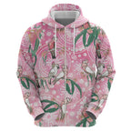 Australia Galah Aboriginal Hoodie Breast Cancer Awareness - Aussie Hoodie