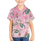 Australia Galah Aboriginal Kid Hawaiian Shirt Breast Cancer Awareness - Aussie Hoodie