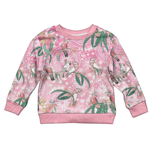 Australia Galah Aboriginal Kid Ugly Christmas Sweater Breast Cancer Awareness - Aussie Hoodie