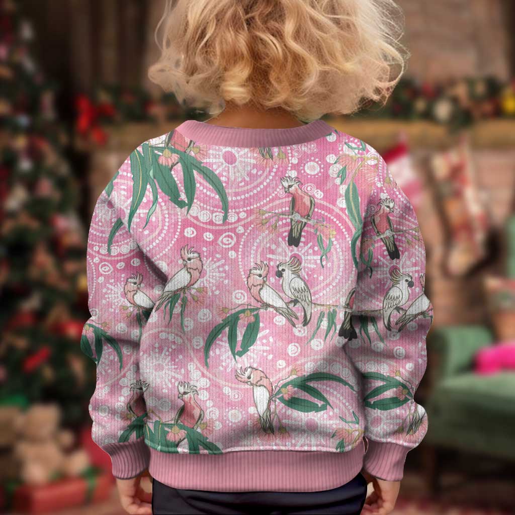 Australia Galah Aboriginal Kid Ugly Christmas Sweater Breast Cancer Awareness - Aussie Hoodie