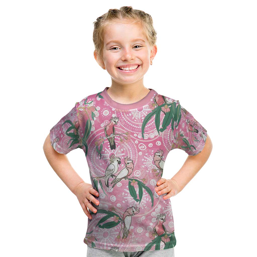 Australia Galah Aboriginal Kid T Shirt Breast Cancer Awareness - Aussie Hoodie