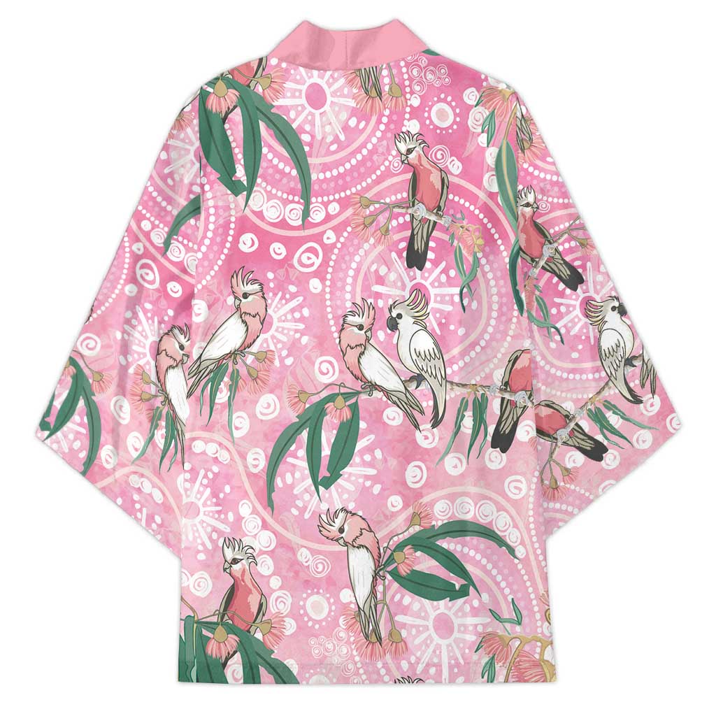 Australia Galah Aboriginal Kimono Breast Cancer Awareness - Aussie Hoodie