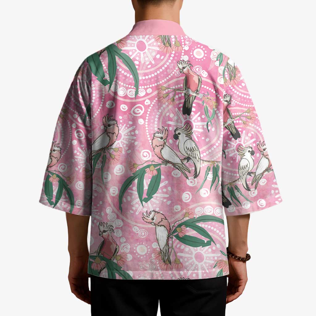 Australia Galah Aboriginal Kimono Breast Cancer Awareness - Aussie Hoodie
