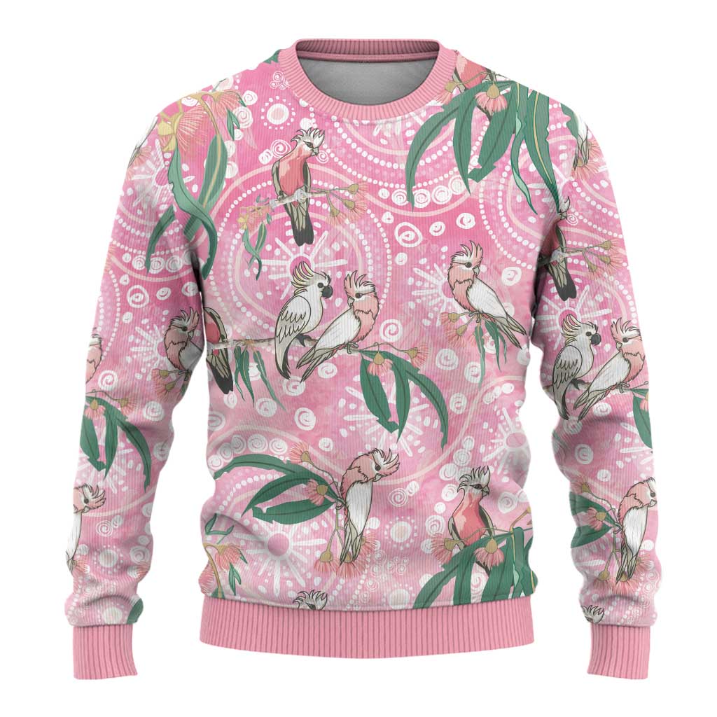 Australia Galah Aboriginal Ugly Christmas Sweater Breast Cancer Awareness - Aussie Hoodie