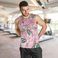 Australia Galah Aboriginal Men Tank Top Breast Cancer Awareness - Aussie Hoodie